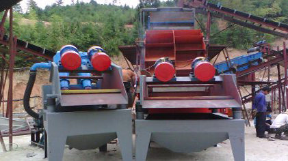 脱水筛用户现场图 脱水筛用户现场图